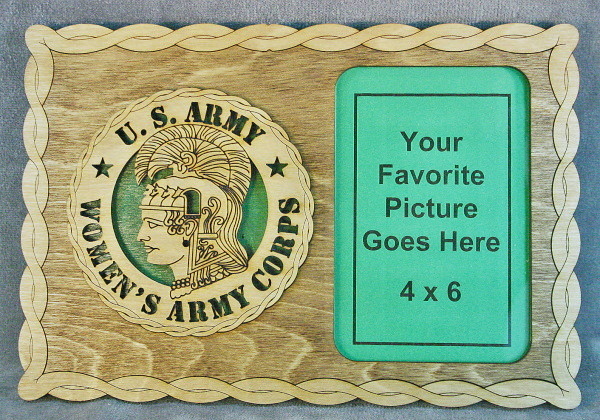 Womens Army Corps Picture Frame